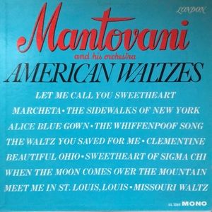 Montovani American Waltzes Vinyl Lp '62